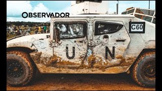 As imagens da emboscada contra militares portugueses na República CentroAfricana [upl. by Izmar]