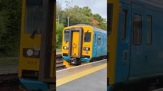 Class 153 passing Godalming [upl. by Weld737]