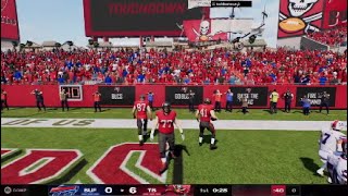 Bills VS Bucs  This Buffalo ballsack thought hed run the clock at the end for a win [upl. by Afrikah]