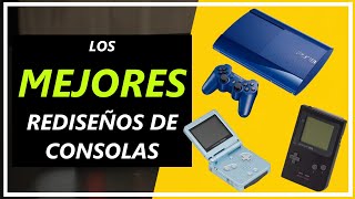 Los MEJORES REDISEÑOS de consolas de videojuegos [upl. by Lednek]