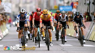 Critérium du Dauphiné 2023 Stage 5 finish  NBC Sports [upl. by Hurty]