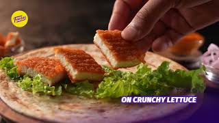 Faasos Wraps Spicy Paneer Burger Wrap New Launch [upl. by Iv690]