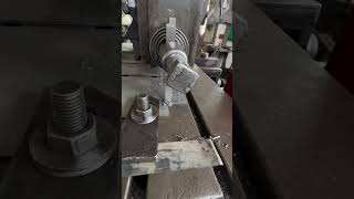 Using a traditional planer to make grooves on 3mm steel plates machining turningmachines [upl. by Kaye]