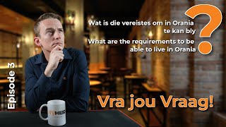 Vra jou Vraag  Episode 3 ┊Wie mag in Orania bly  Who is allowed to live in Orania [upl. by Winikka]