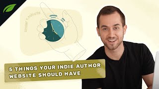 Shorts  5 Things Your Indie Author Website Should Have [upl. by Waldos649]