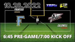 Frontier at Caldwell High School Football Playoffs 10282022 [upl. by Griffin]