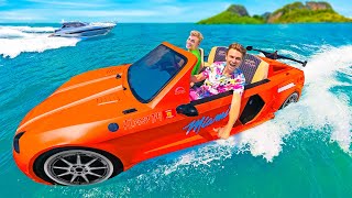 This 100000 Supercar Drives on Water [upl. by Adok]