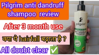 Pilgrim anti dandruff shampoo review ll pilgrim shampoo use pilgrimshampooantidandruffreview [upl. by Nylloc]