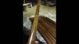 Espada bokken madeira [upl. by Ecnarretal]