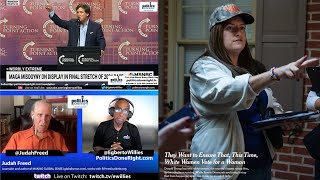 Tucker Carlsons misogyny in full view Medicare Advantage almost killed him Dems want white women [upl. by Ainitsirhc525]