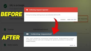 Indexing Request Rejected Problem Solved [upl. by Milty]