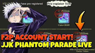 JUJUTSU KAISEN GLOBAL IS OUT F2P ACCOUNT amp GAMEPLAY Jujutsu Kaisen Phantom Parade [upl. by Dragoon]