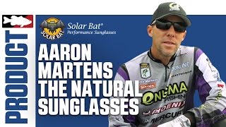 Aaron Martens Discusses the Solar Bat quotThe Naturalquot Sunglasses [upl. by Drofnas998]