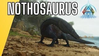 Nothosaurus Ark Ascended como tamear Mod [upl. by Nylrahs]