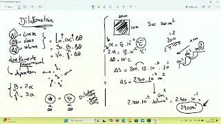 Revisão AV1 3ª etapa 1º ano Dilatometria Calorimetria e Termometria [upl. by Origra245]