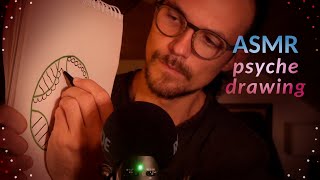 ASMR • I draw your tingles • No talking • Binaural [upl. by Veronique]