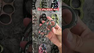 Do you want silver cross knuckle knuckles edc [upl. by Merdith]