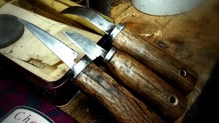 Carving Knives From Saw Blade [upl. by Adym]