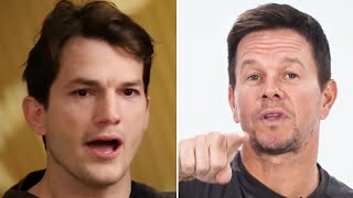 Ashton Kutcher REACTS To Mark Wahlberg CALLING HIM OUT For Leaving America Over Diddy Backlash [upl. by Panchito]