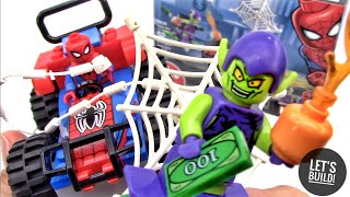 LEGO SpiderMan Car Chase 76133  Lets Build [upl. by Sabra]