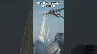 100 times faster fire rate in War Thunder PBJ1J insane ending warthunder funnyshorts [upl. by Aleibarg63]