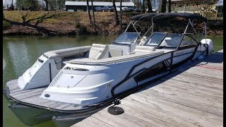 2019 Crest Continental 270 Pontoon Boat For Sale at MarineMax Cumming [upl. by Dreeda674]