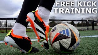 Training amp Free Kicks in Adidas Predator 24 Elite [upl. by Culliton]