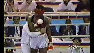 Lennox Lewis vs Riddick Bowe 88 Olympic Final [upl. by Ecirahs754]