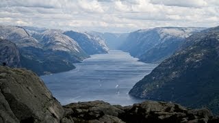 Preikestolen Pulpit Rock Norway  1 day trip HD [upl. by Irtimed]