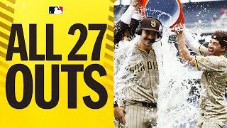 ALL 27 OUTS of Dylan Ceases NOHITTER including the play from Xander Bogaerts and Jackson Merrill [upl. by Profant]