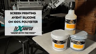 How to Screen Print silicone ink  Full tutorial [upl. by Stubstad]