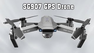 SG907 Quadcopter GPS Drone With 4K HD Dual Foldable Drone Camera [upl. by Hsiri]