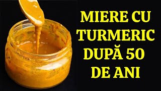 DACĂ CONSUMI MIERE CU TURMERIC DUPĂ 50 DE ANI TIMP DE 7 ZILE IATĂ CE SE VA ÎNTÂMPLA [upl. by Storfer]