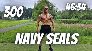 This Is Mind And Bodybuilding Into One  300 Navy Seal Burpees  4643  900 Pushups [upl. by Sender]