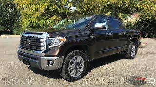 2018 Toyota Tundra 1794 Edition – Redline Review [upl. by Noxid296]