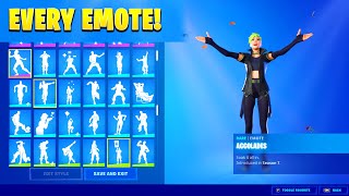 This Fortnite Account Has EVERY Emote [upl. by Adiesirb]