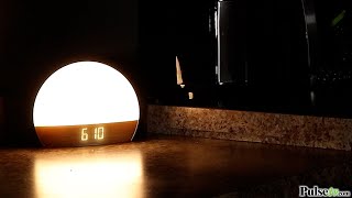 Sunrise Alarm Clock with Soft LED Lights by Brookstone [upl. by Nereus951]