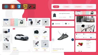 React ECommerce App Design Tutorial  How to build an E  commerce Website [upl. by Grubb837]