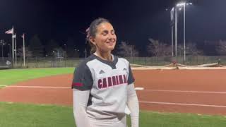 Alyssa Zabala Postgame vs Western Kentucky [upl. by Daryle905]