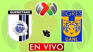 QUERETARO VS TIGRES EN VIVO  LIGA MX APERTURA 2024  JORNADA 8  DONDE VER EN VIVO [upl. by Nugesulo]