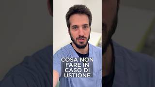 Nurse On Social  Cosa fare in caso di ustione [upl. by Nugesulo]