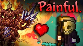 How Painful is Calamity Terraria with 1 HP [upl. by Theobald699]