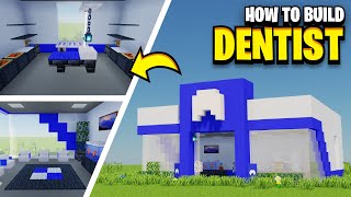 How To Build A DENTIST In Minecraft [upl. by Weixel513]