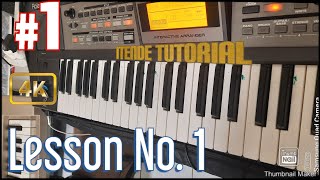 Lesson number 1 How to play itende complete bigginer lesson itendetutorial [upl. by Krawczyk]