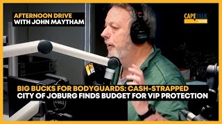 Why do Joburg City councillors need bodyguards and VIP Protection [upl. by Bambie639]