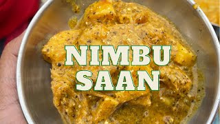 Nimbu Saan Recipe  Uttarakhand Dish  Bhaang ki chutney  Kumaoni Special [upl. by Nomla311]