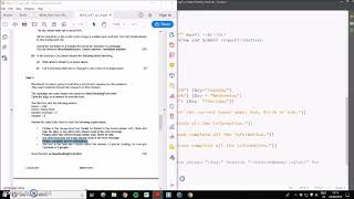 Javascript 9626 March 17 04 A2 Task 4 Walkthrough tutorial [upl. by Lowry]