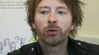 Thom Yorke talks about Youthhealthtalk [upl. by Finnegan865]