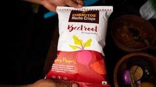 New CORNITOS Nacho Beetroot Flavour Cutting ASMR [upl. by Monarski]