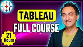 Tableau Ultimate Full Course 21 Hours for Beginners  From Zero to HERO [upl. by Earvin513]